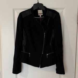The Limited Black Leather Jacket
